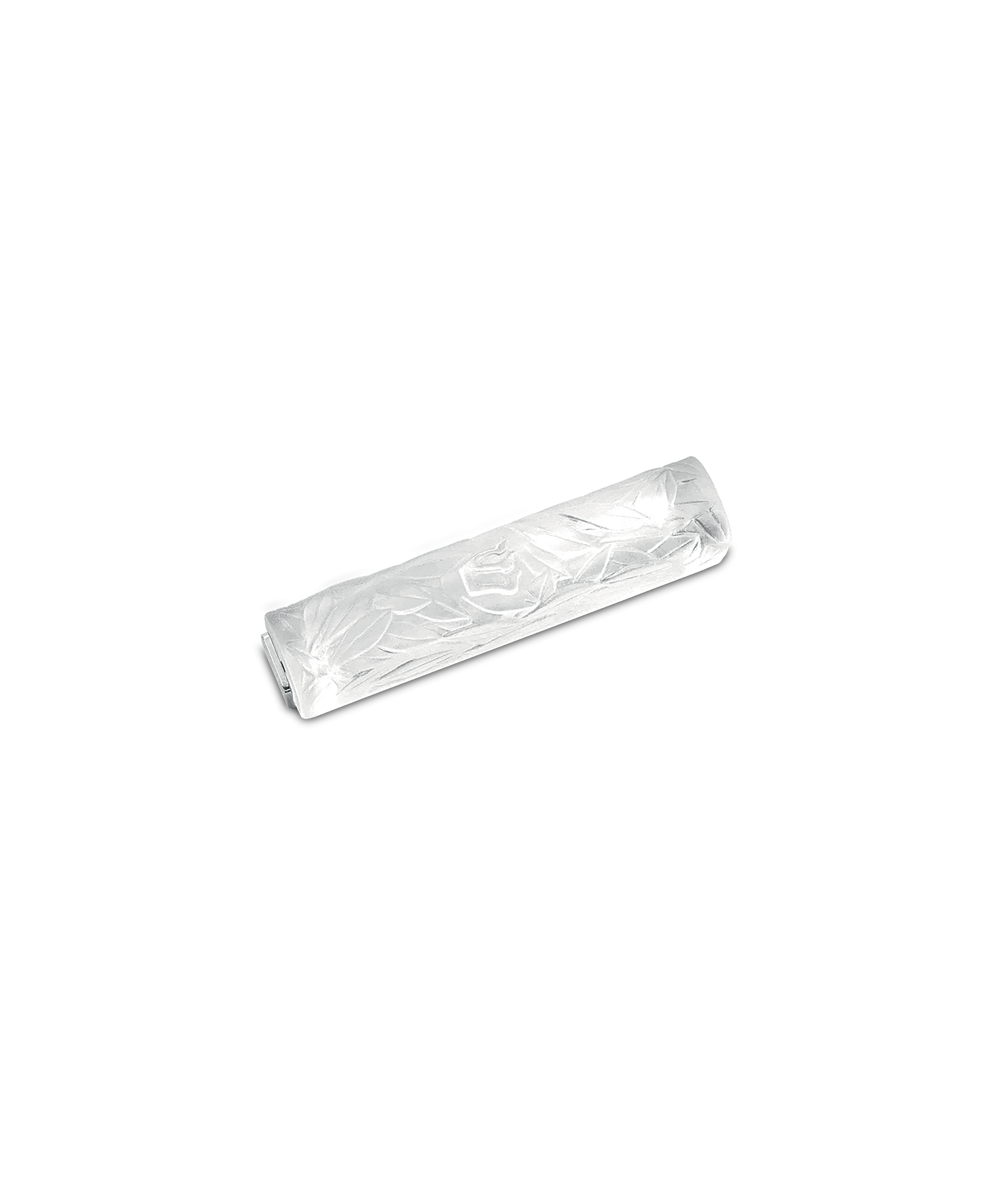 Mezuzah feuille d'olivier Blanche - Daum