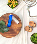 Mezuzah feuille d'olivier Bleue - Daum