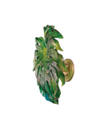 Monstera Feuille murale petit modèle - fixation longue Verte de Emilio Robba - Daum