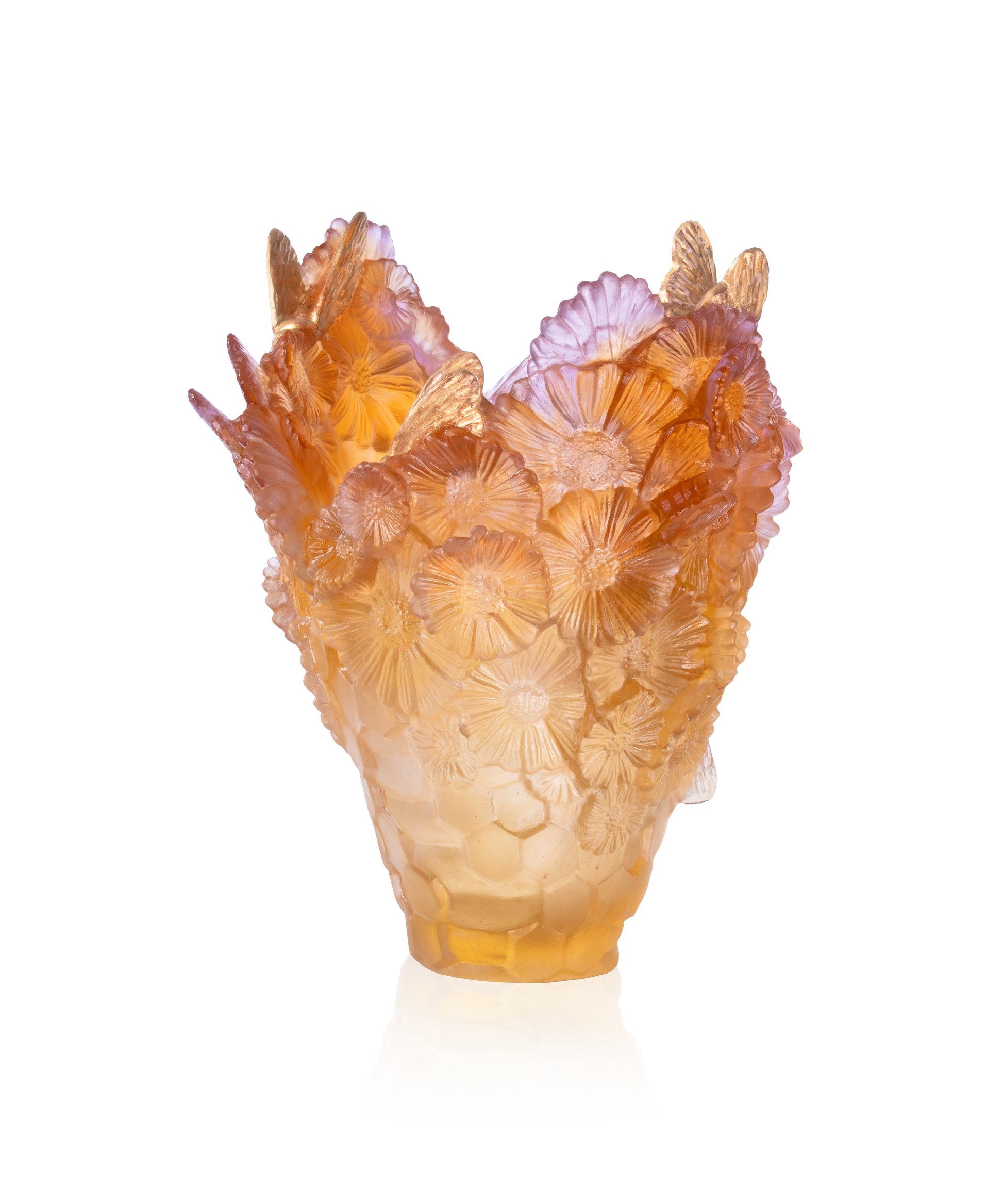 Or d'Abeille Vase grand modèle 125ex - Daum