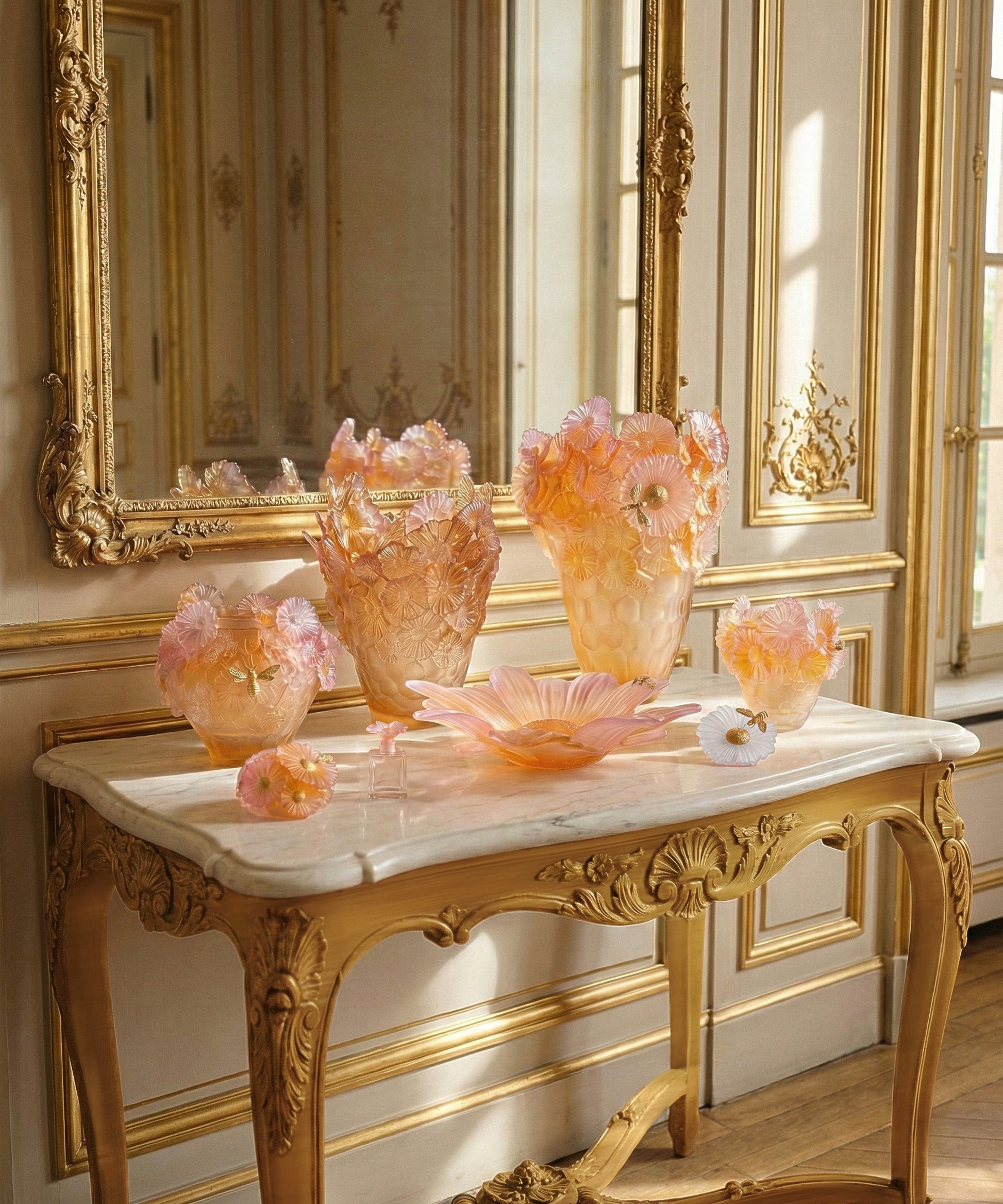 Or d'Abeille Vase grand modèle 125ex - Daum