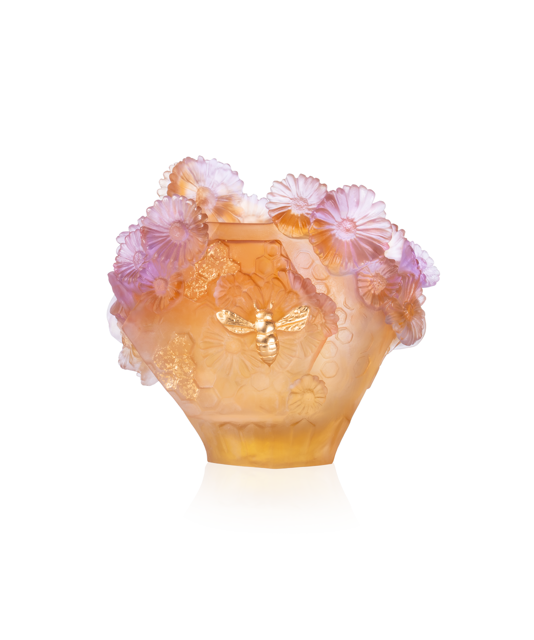 Or d'Abeille Vase moyen modèle 175ex - Daum