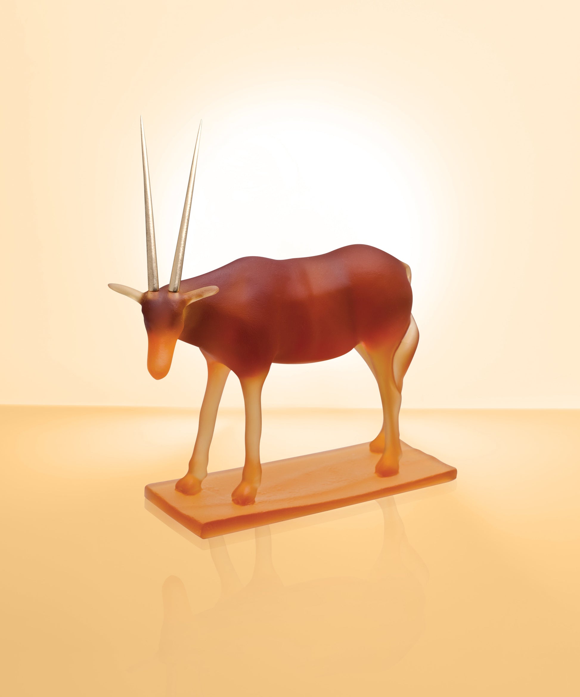 Oryx petit modèle de Hicham Lahlou 375ex - Daum