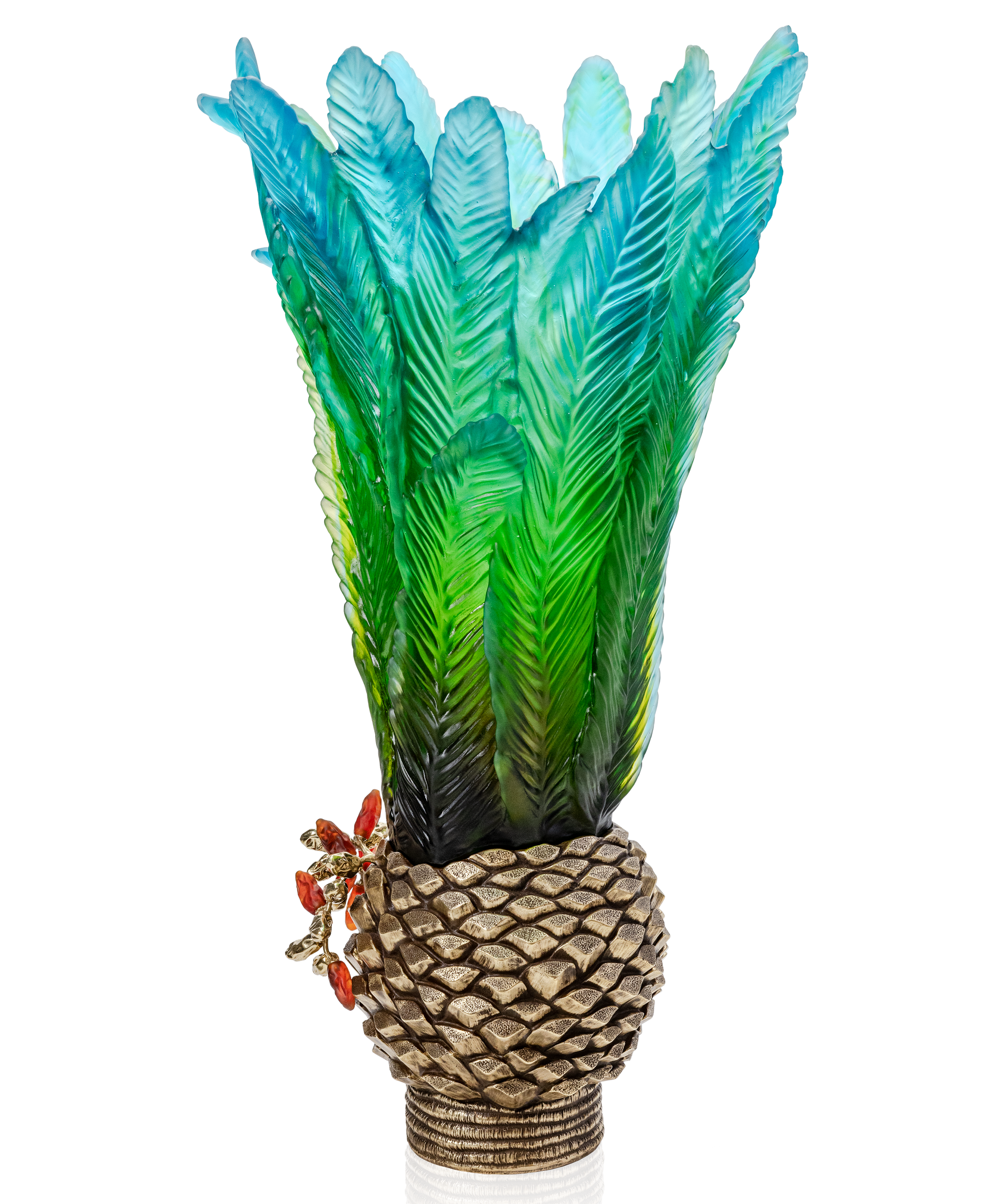 Palm Beach Vase prestige de Emilio Robba 99ex - Daum