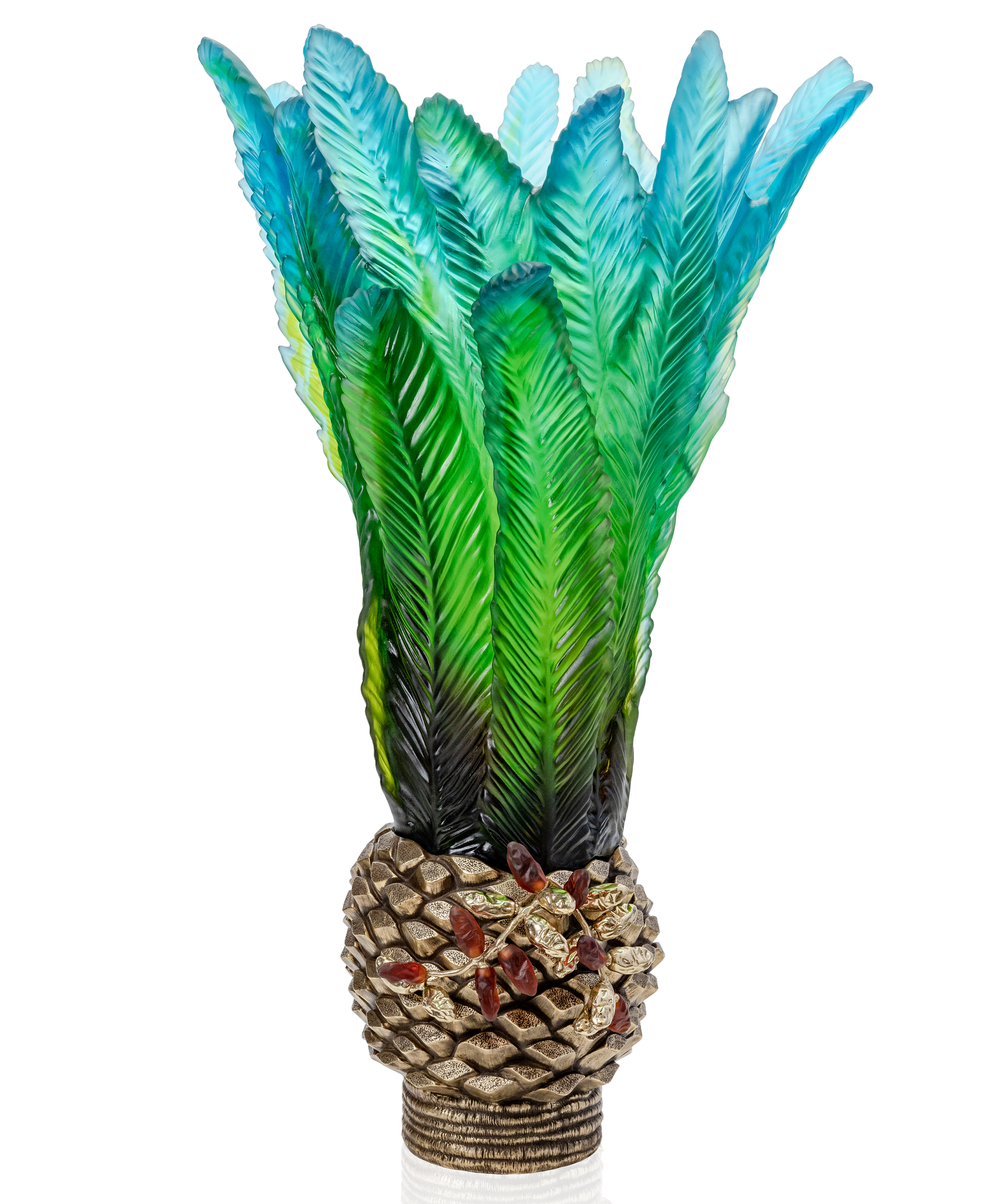 Palm Beach Vase prestige de Emilio Robba 99ex - Daum