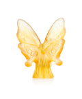 Papillon Ambre et jaune - Daum