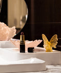 Papillon Ambre et jaune - Daum