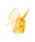 Papillon Ambre et jaune - Daum