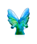 Papillon Bleu et vert - Daum