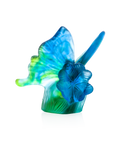 Papillon Bleu et vert - Daum