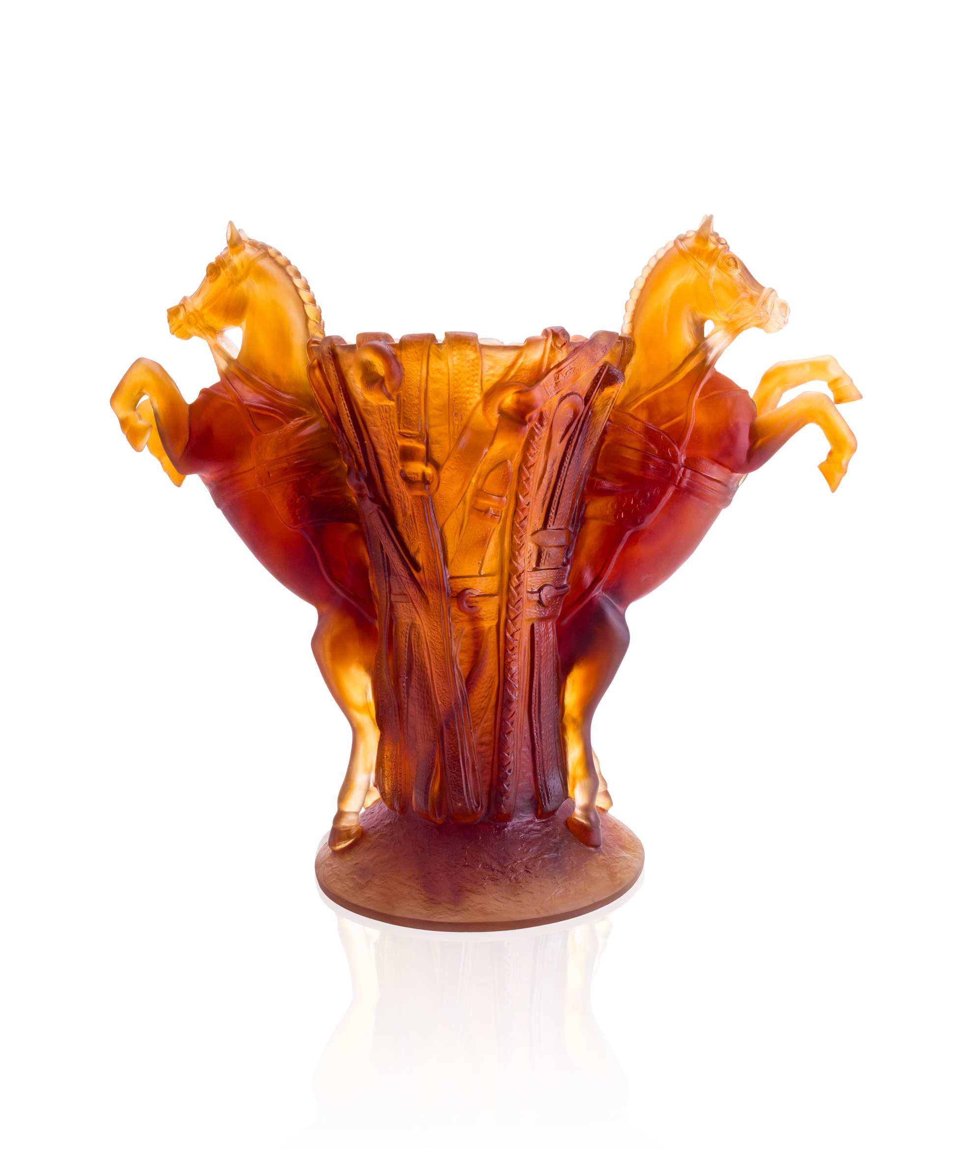 Rêve Equestre Vase grand modèle 125ex - Daum