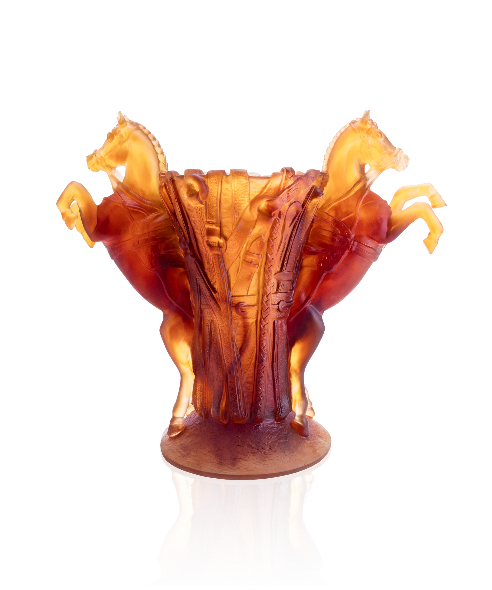 Rêve Equestre Vase grand modèle 125ex - Daum
