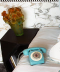 Rose Passion Vase Vert et orange - Daum