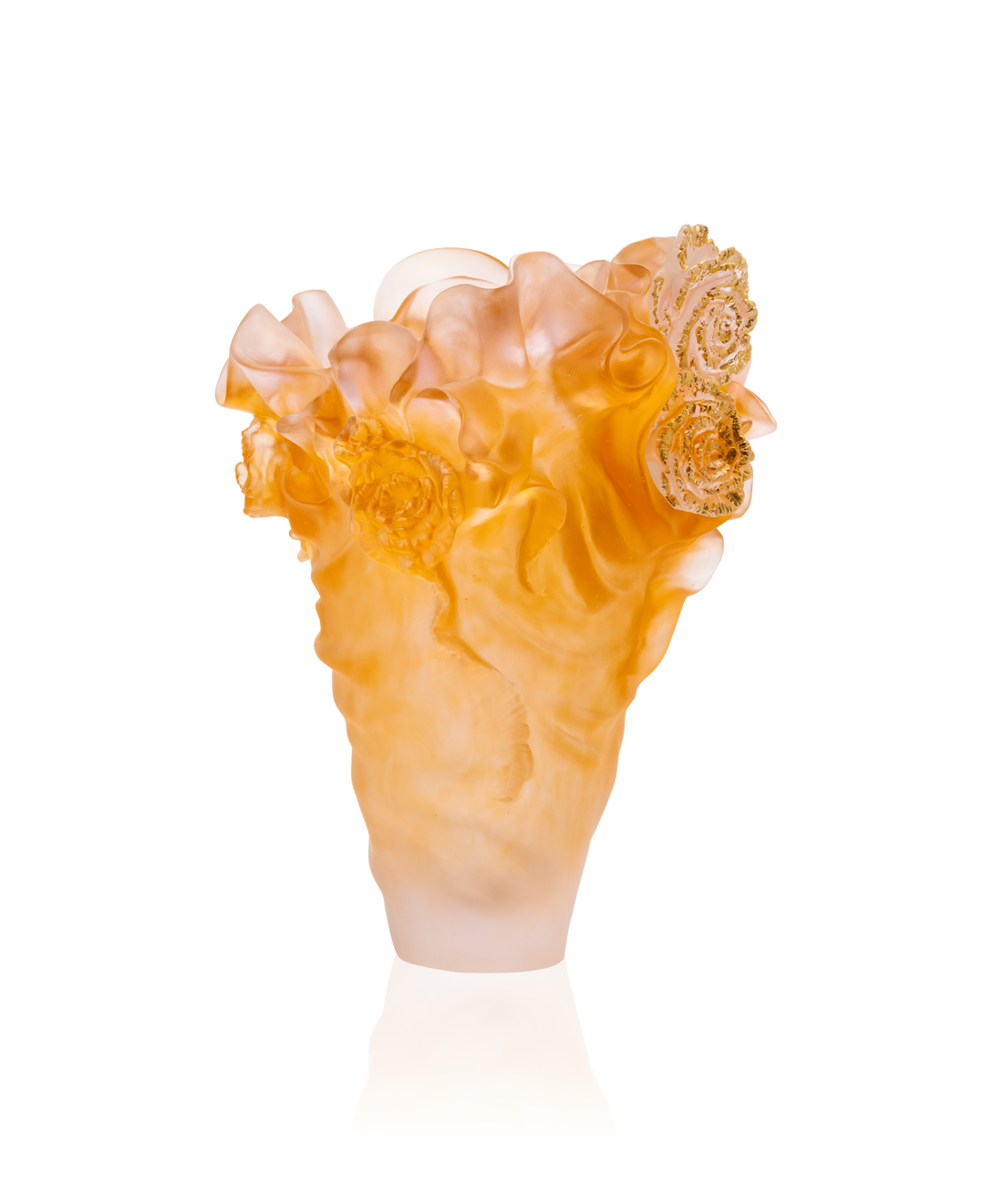 Rose Royale Vase grand modèle 125ex - Daum