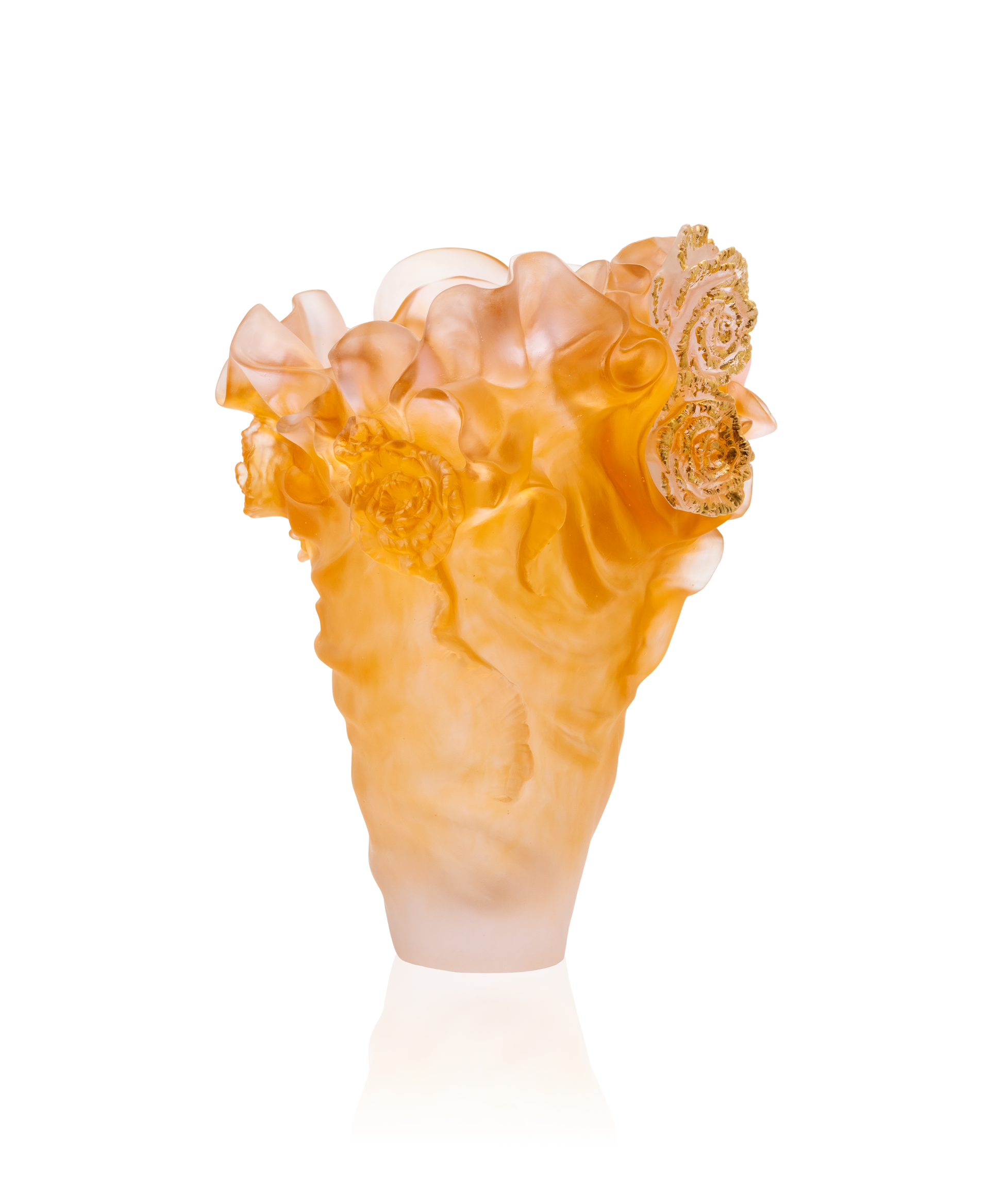 Rose Royale Vase grand modèle 125ex - Daum
