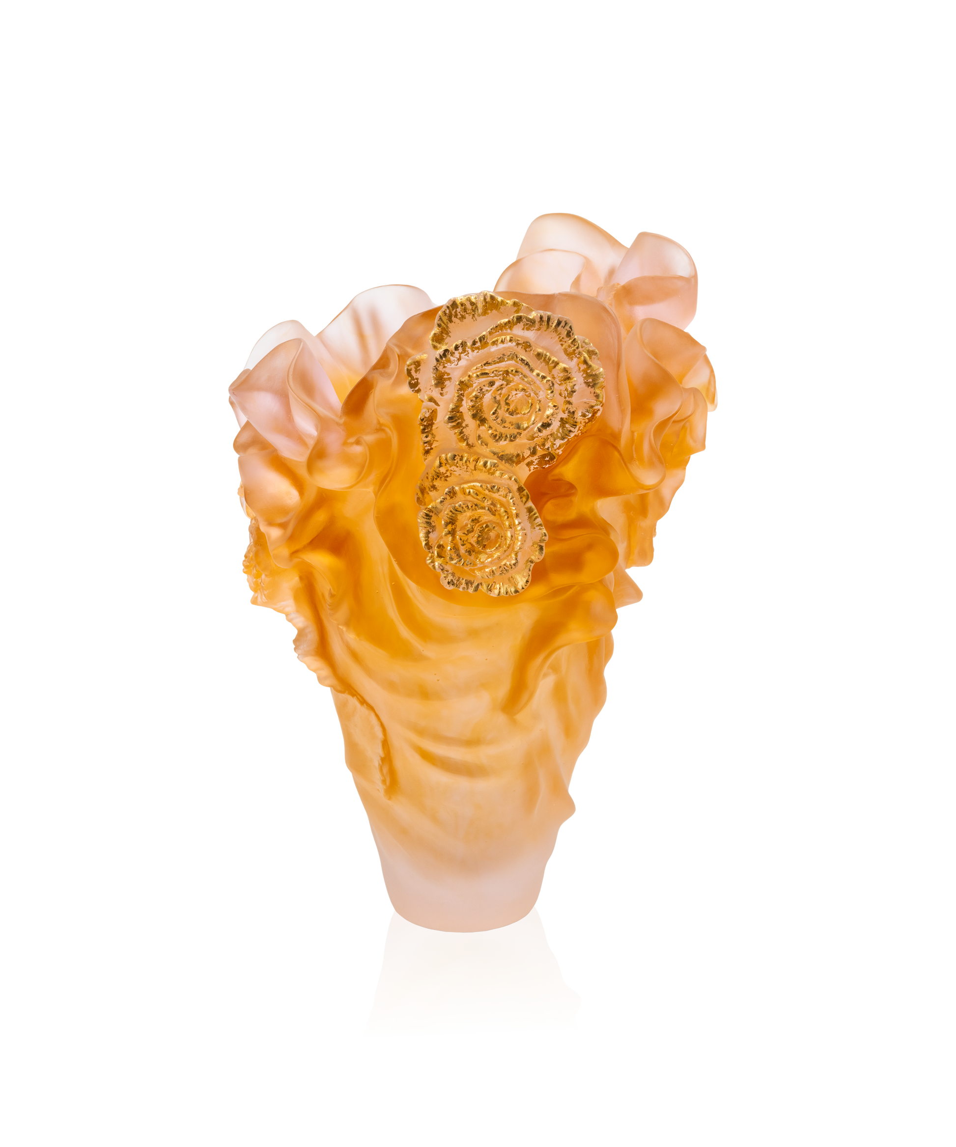 Rose Royale Vase grand modèle 125ex - Daum