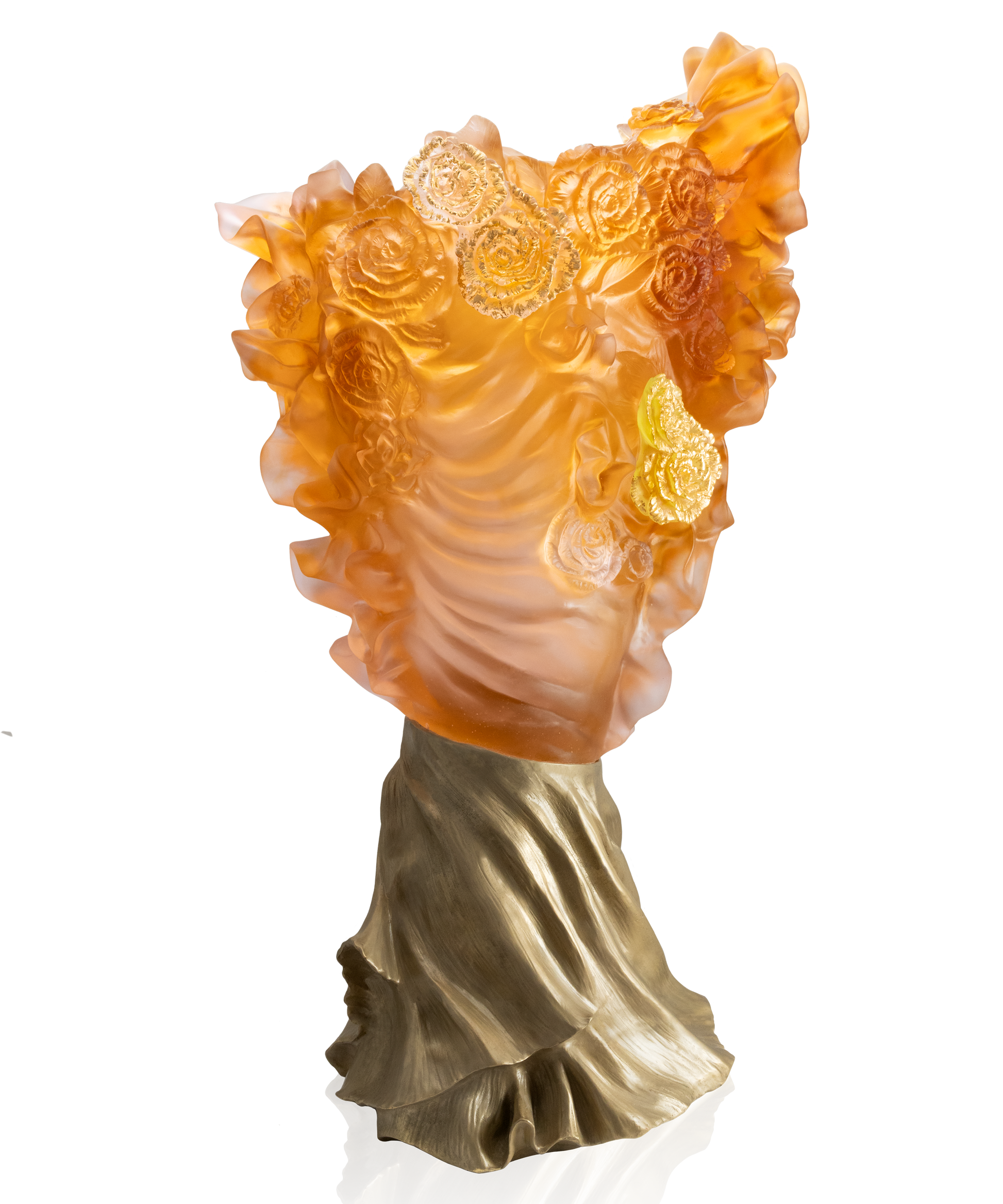 Rose Royale Vase prestige 50ex - Daum