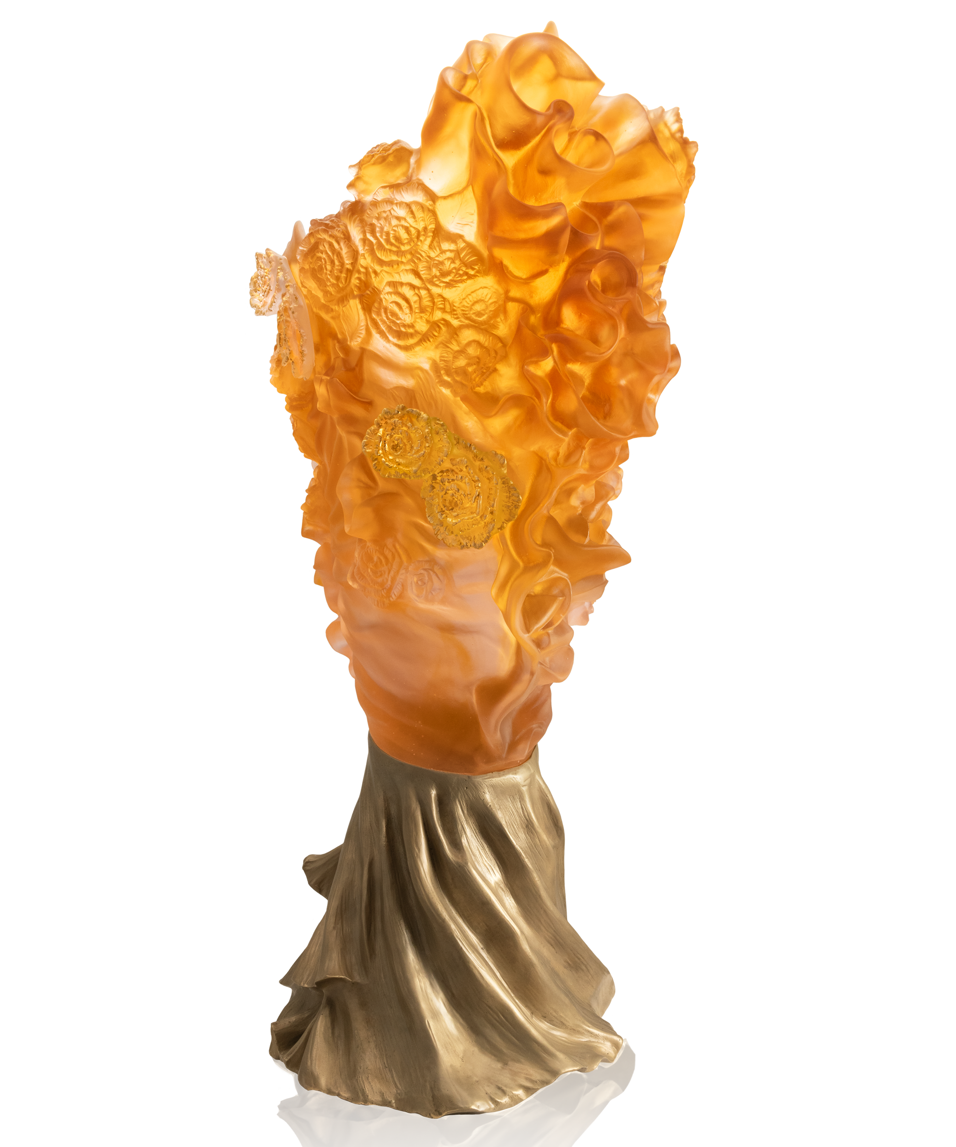 Rose Royale Vase prestige 50ex - Daum