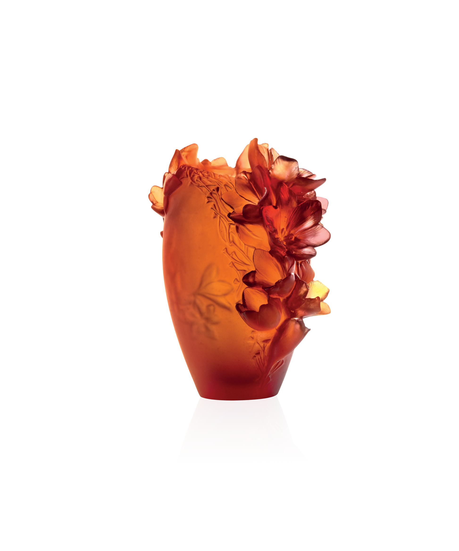 Safran Vase moyen modèle - Daum