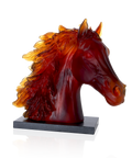 Sculpture tête de cheval 500ex - Daum