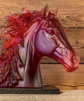 Sculpture tête de cheval 500ex - Daum