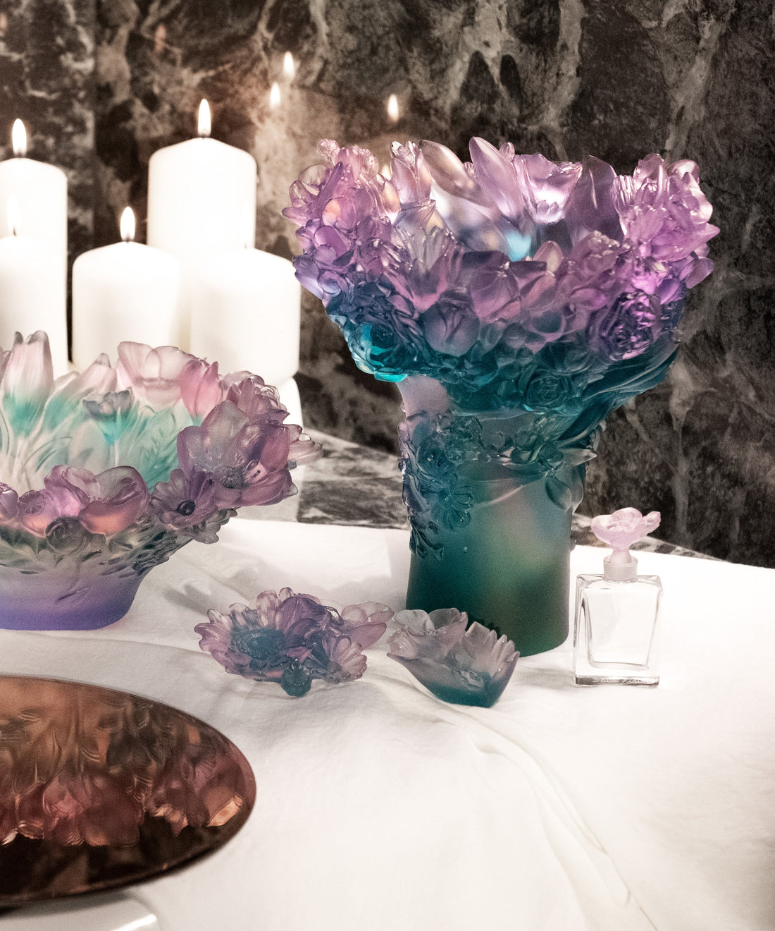 Sweet Garden Coupe moyen modèle - Daum