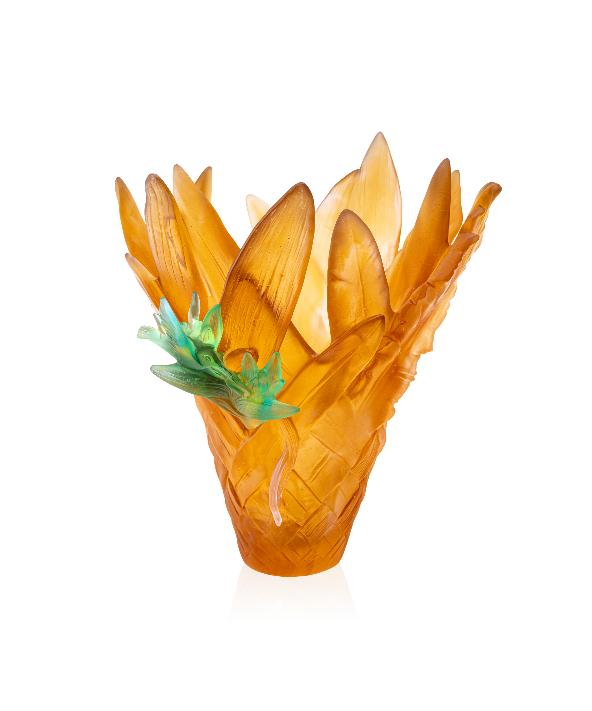 Tressage Paradis Vase grand modèle 225ex - Daum