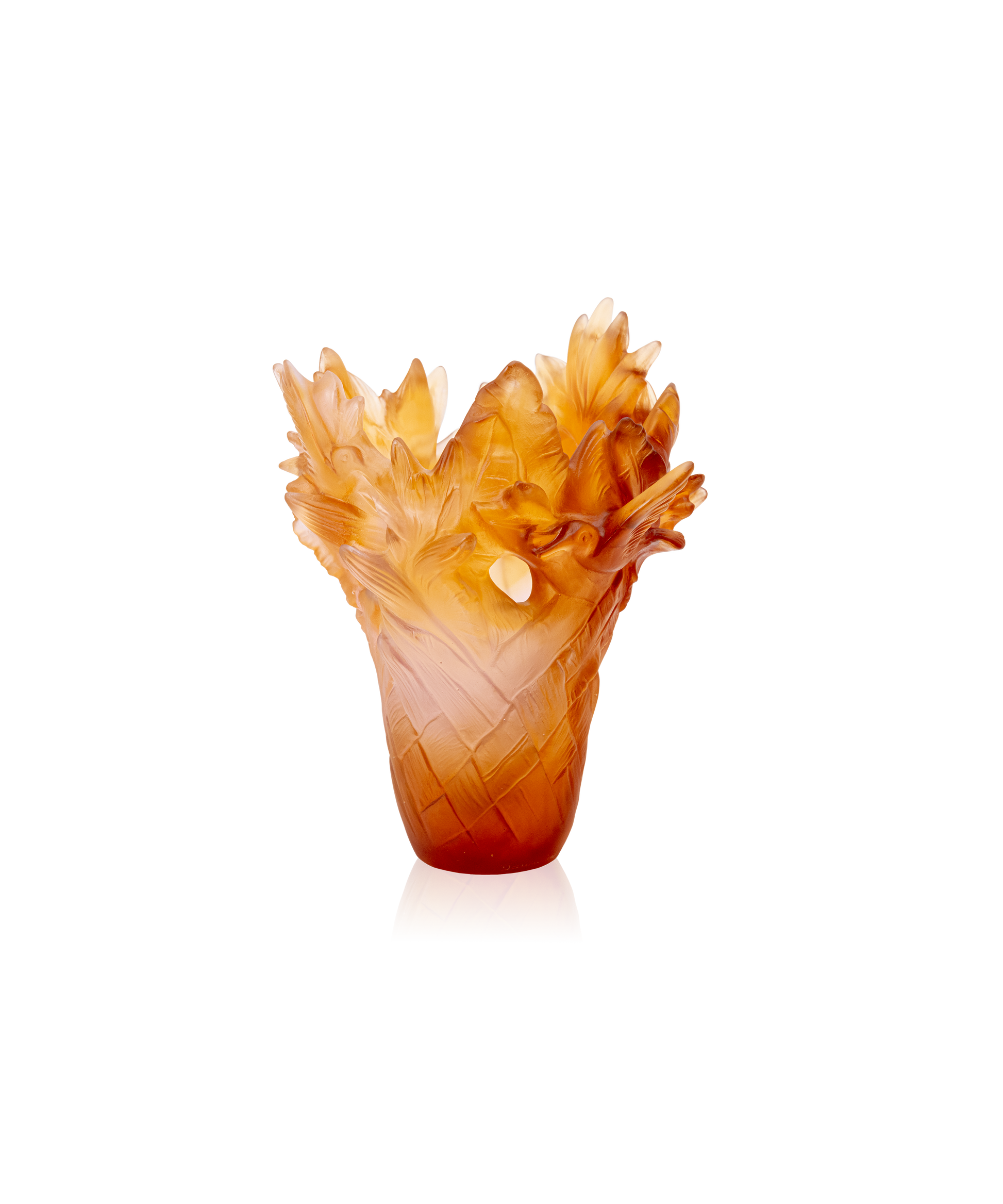 Tressage Paradis Vase moyen modèle - Daum