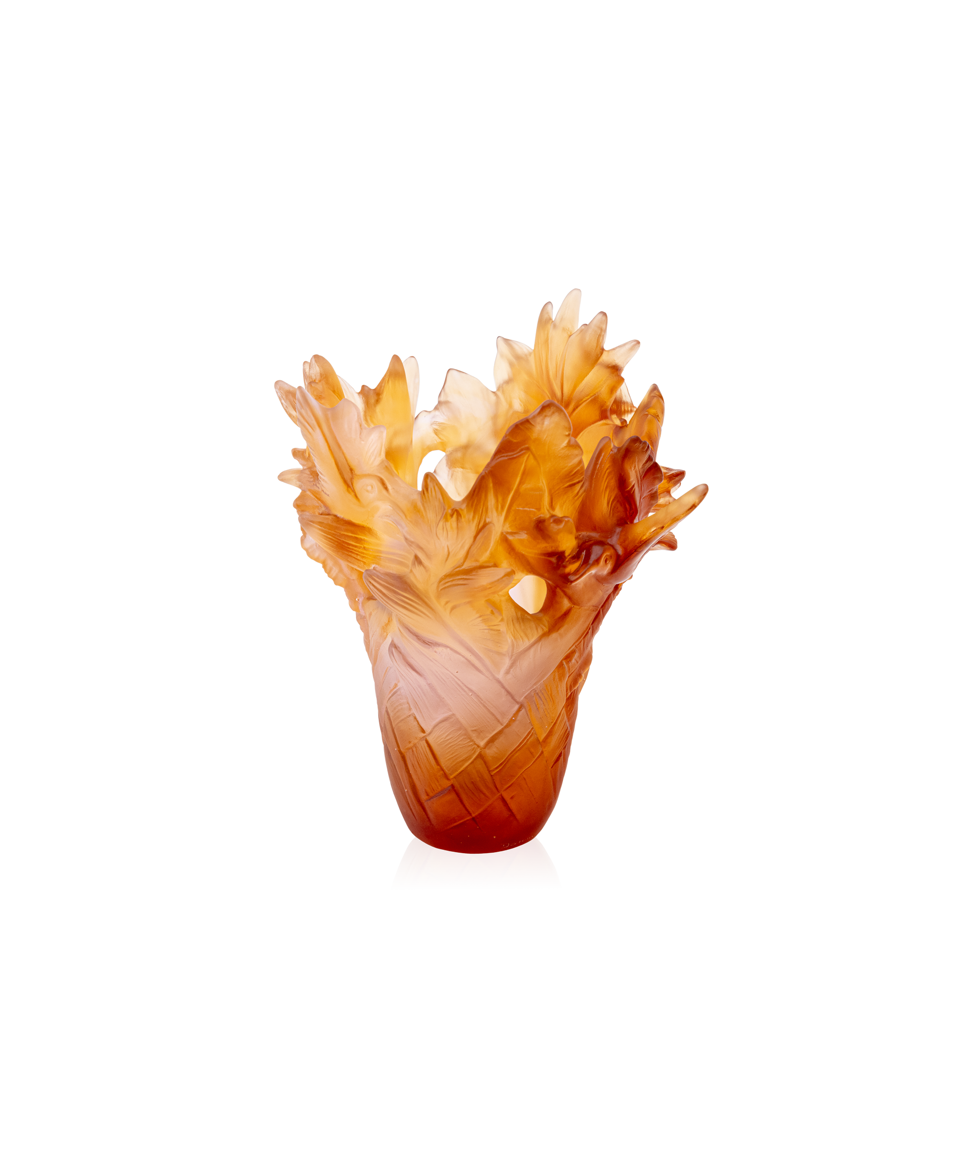 Tressage Paradis Vase moyen modèle - Daum