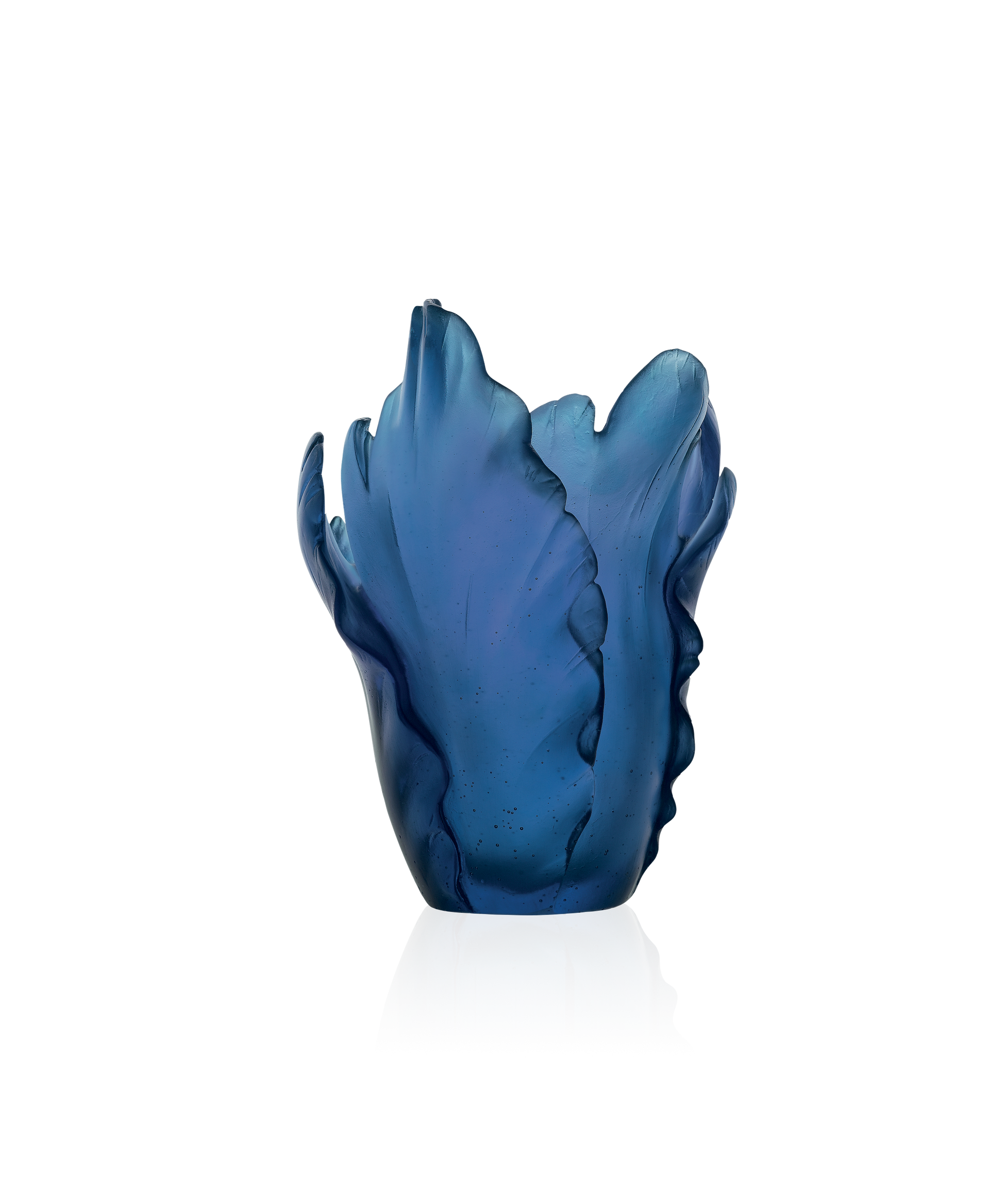 Tulipe Vase Bleu - Daum