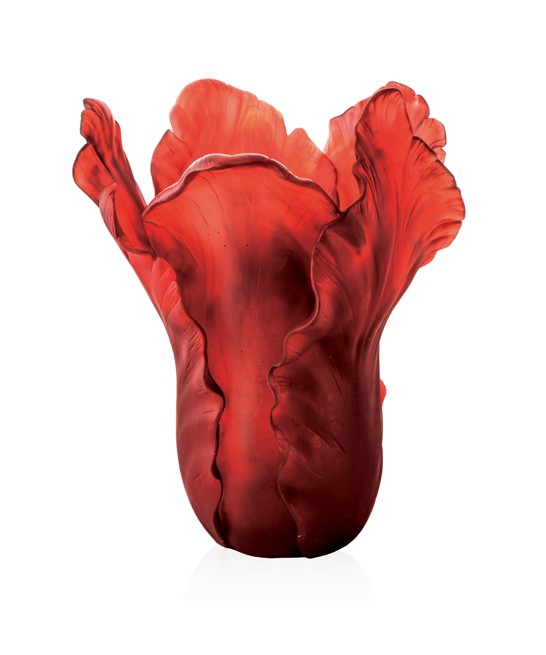 Tulipe Vase magnum Rouge 50ex - Daum