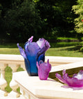 Tulipe Vase Ultraviolet - Daum
