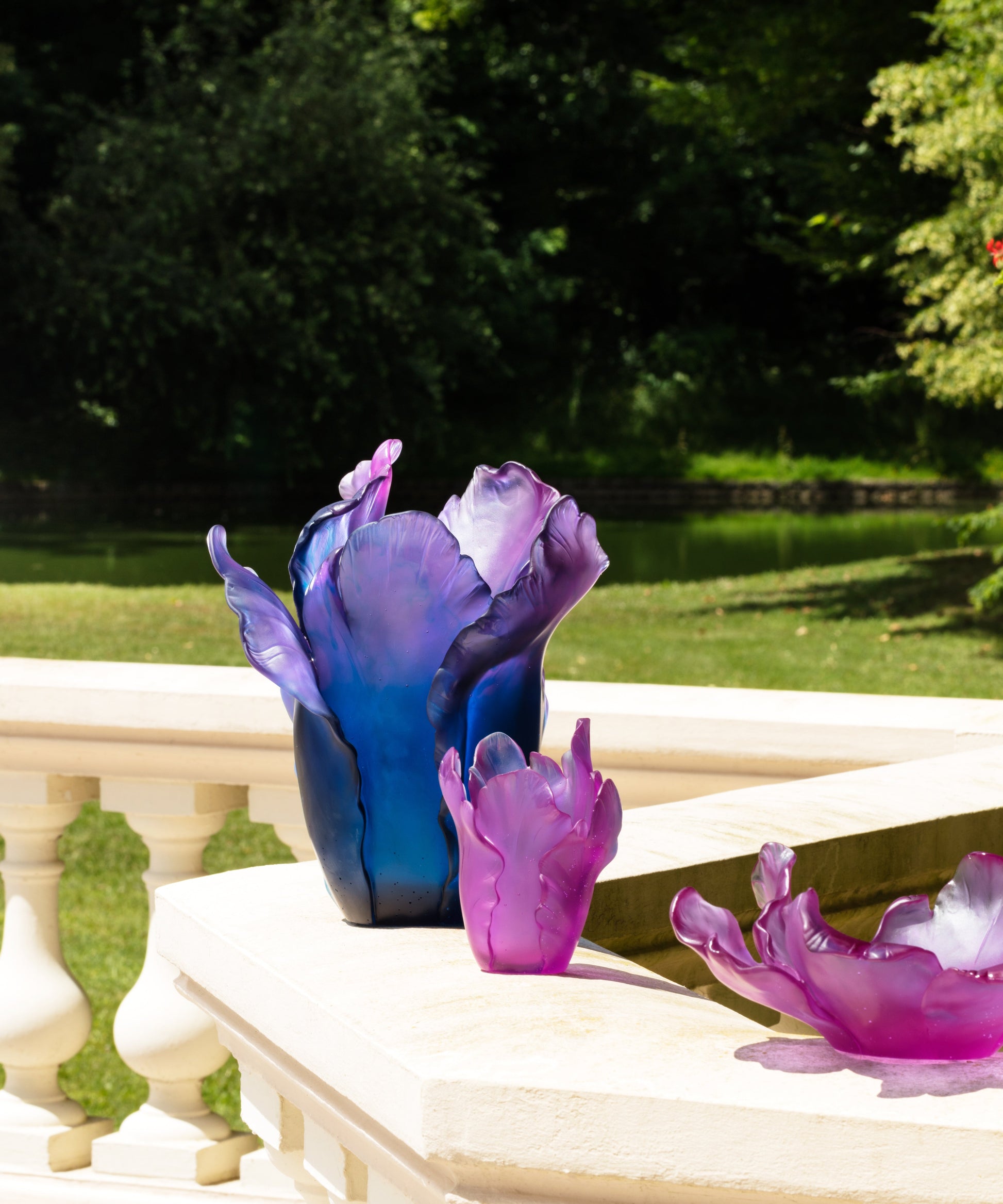 Tulipe Vase Ultraviolet - Daum