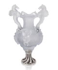 Vase chevaux ailés Blanc 8ex - Daum