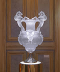 Vase chevaux ailés Blanc 8ex - Daum