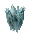 Végétale Applique Bleu-gris - Daum
