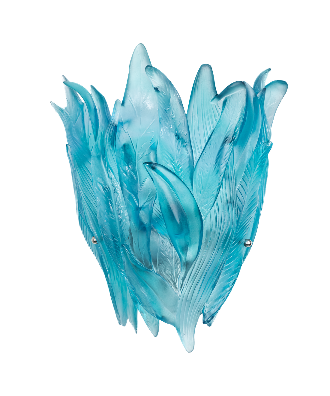 Végétale Applique Turquoise - Daum