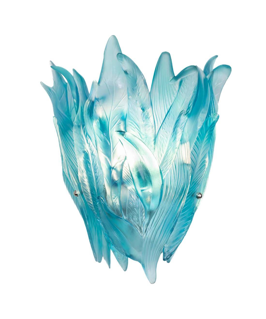 Végétale Applique Turquoise - Daum