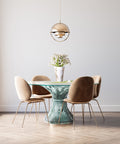 Végétale Table 6 éléments Bleu-gris - Daum