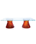 Végétale Table basse grand modèle Ambre - Daum