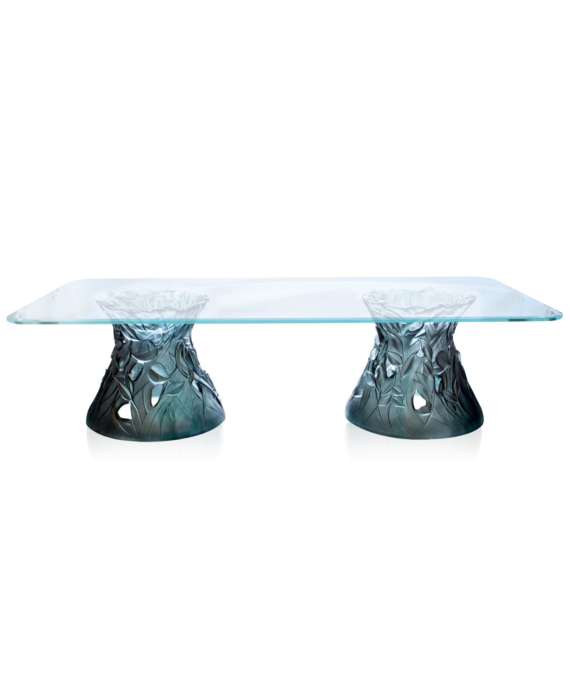 Végétale Table basse grand modèle Bleu-gris - Daum