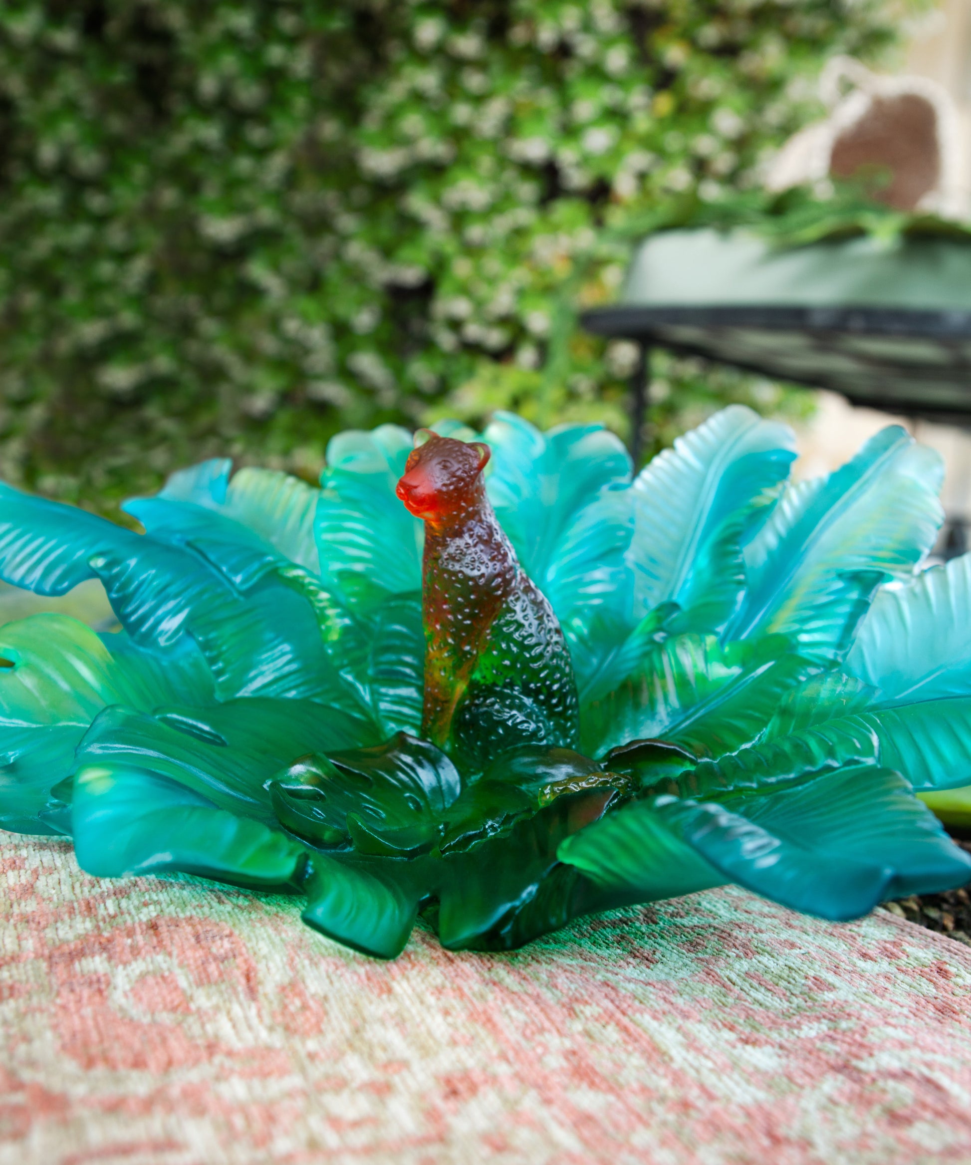 Voyage Tropical Centre de table - Daum
