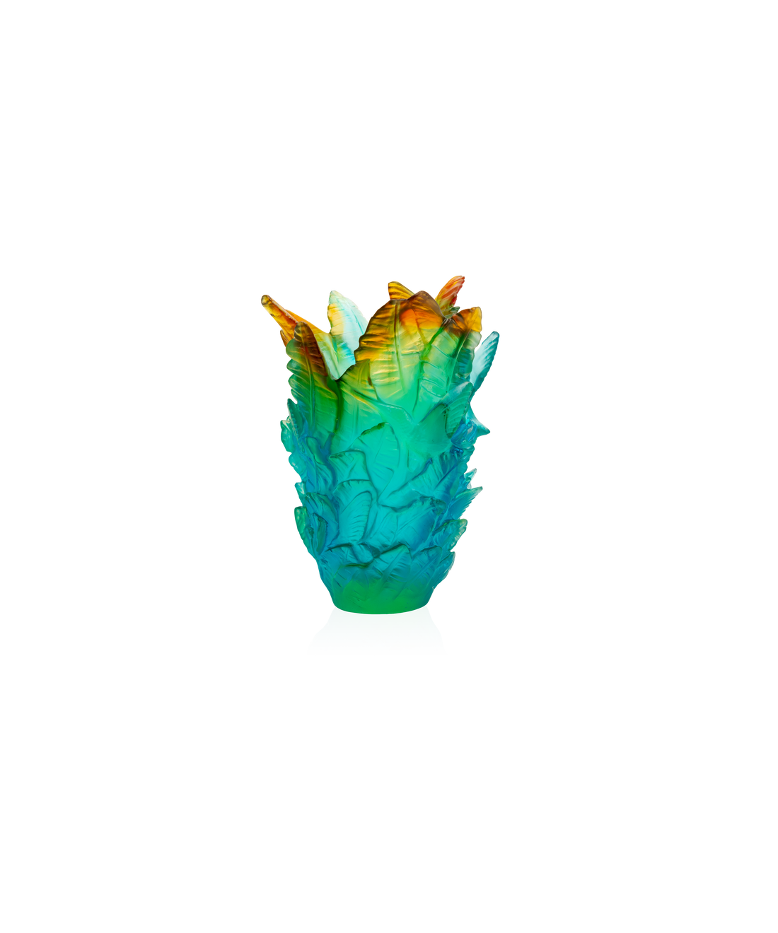 Voyage Tropical Vase petit modèle - Daum