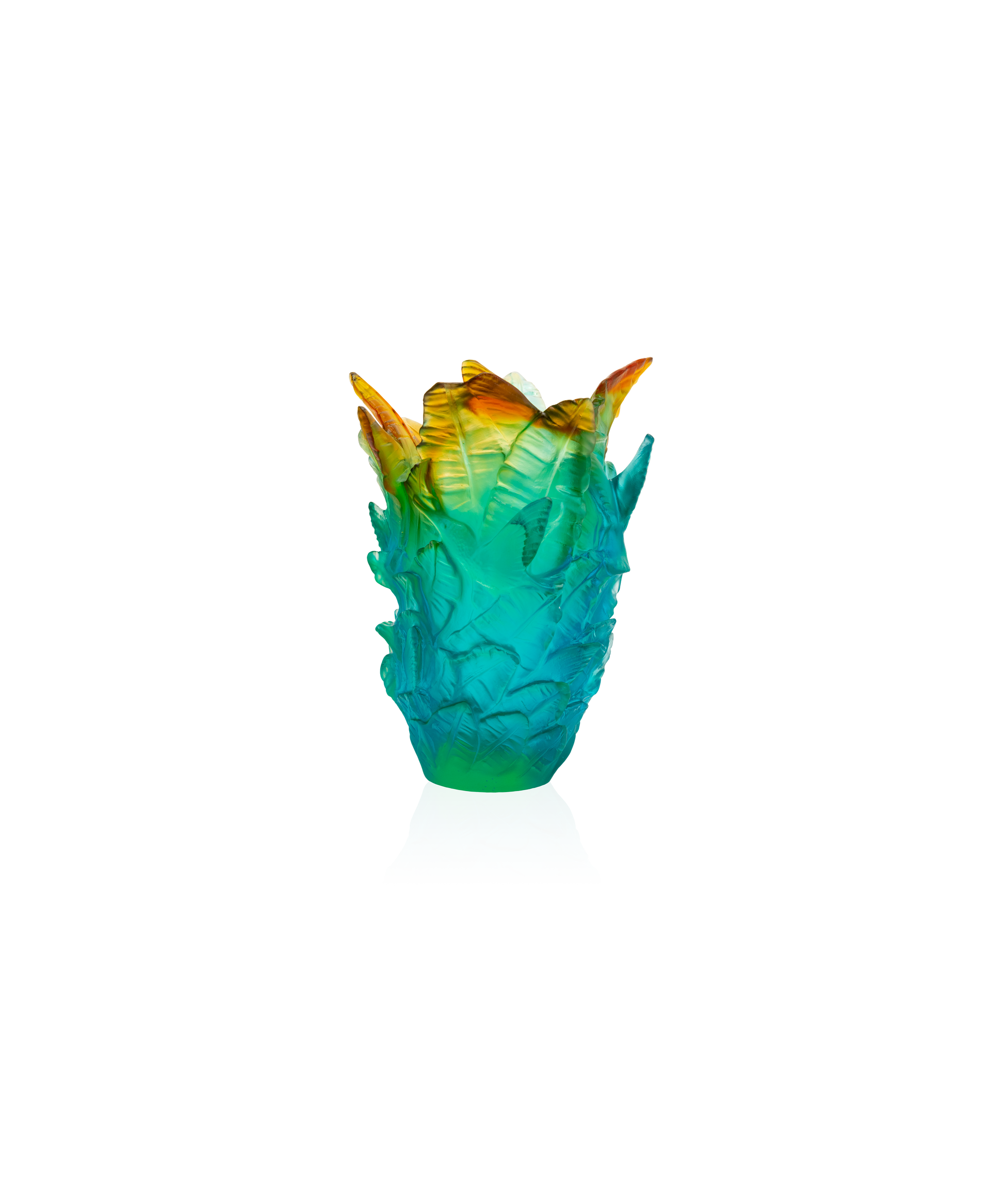 Voyage Tropical Vase petit modèle - Daum