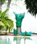 Voyage Tropical Vase petit modèle - Daum