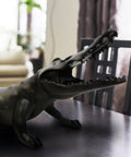 Wild Crocodile Noir de Richard Orlinski 99ex - Daum