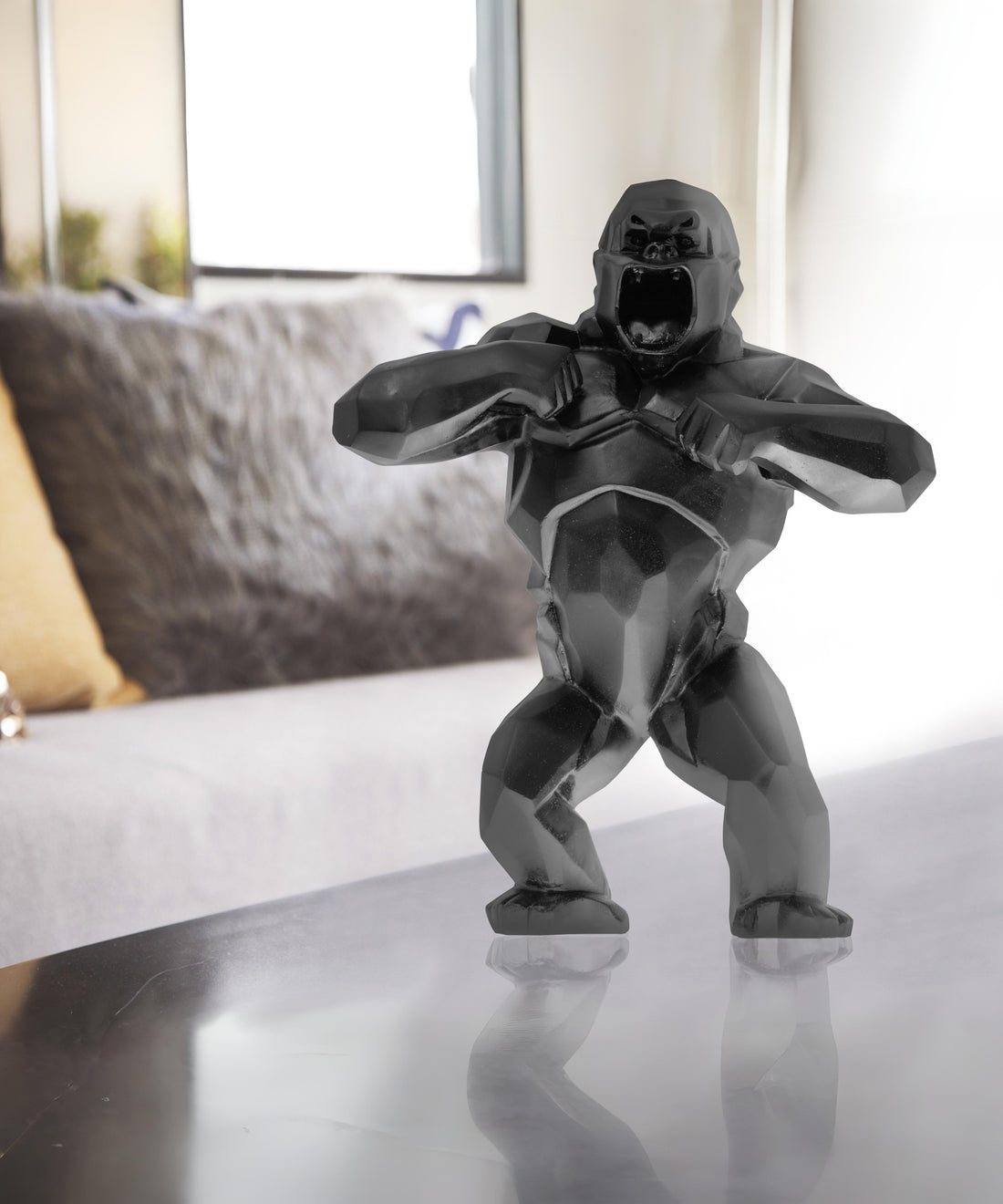 Wild Kong Noir de Richard Orlinski 99ex - Daum