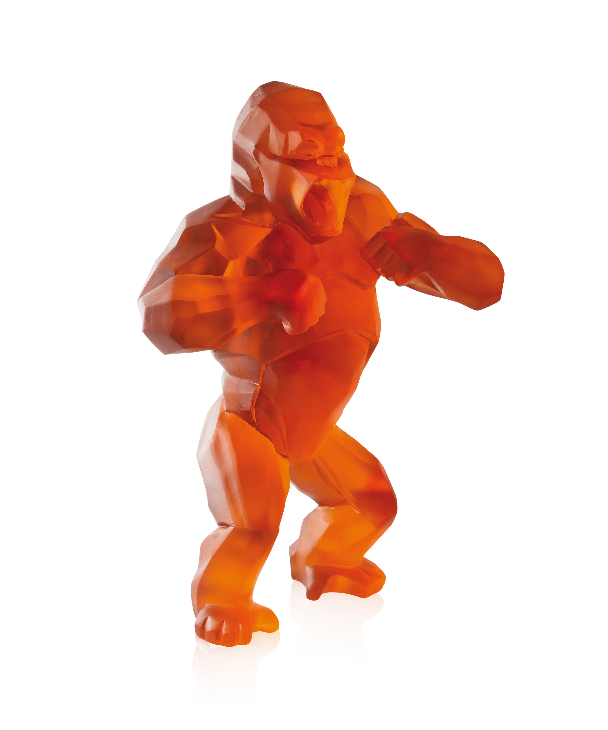 Wild Kong Orange de Richard Orlinski 99ex - Daum