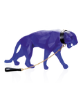 Wild Panther grand modèle Bleue de Richard Orlinski 8ex - Daum