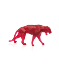 Wild Panther petit modèle Rouge de Richard Orlinski 375ex - Daum